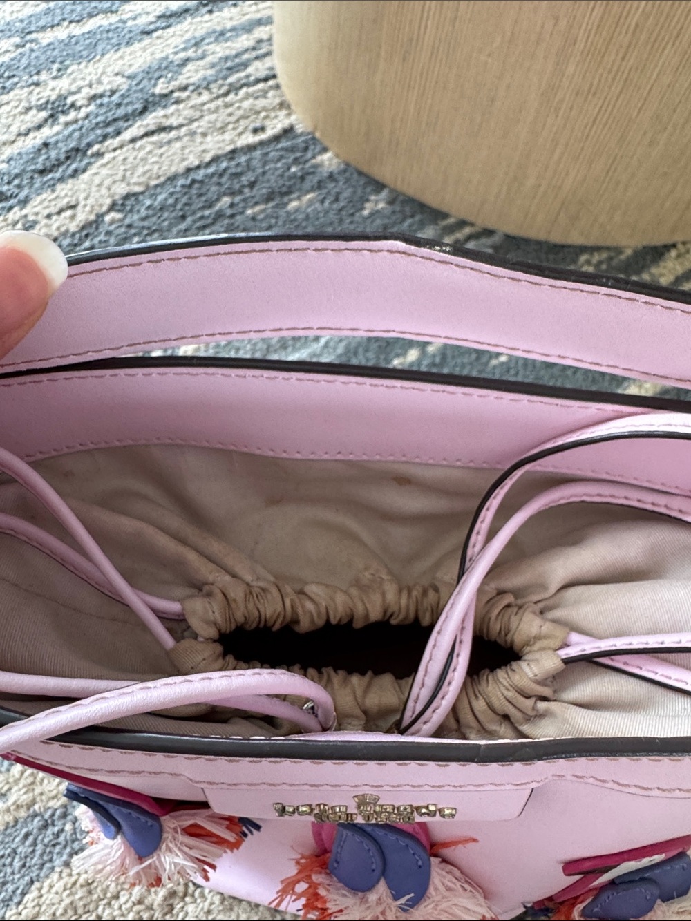 Kate Spade Flock Party Parrot small bucket bag - Picture 10 of 10